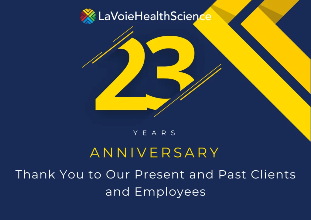 LaVoieHealthScience celebrates 23 years