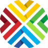 LaVoie colored accent logo shape