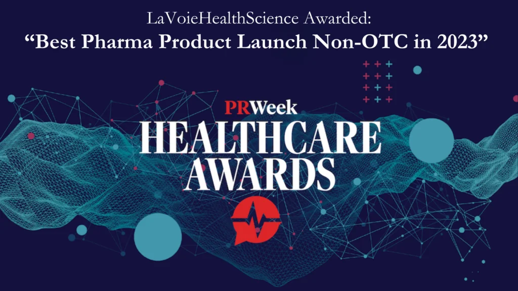 LaVoieHealthScience Wins Best Pharma Product Award at the 2024 PR Healthcare Week Awards